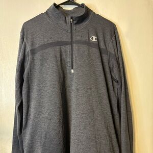 Champion Gray Lightweight Long Sleeve Shirt